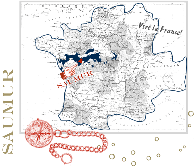 Saumur map